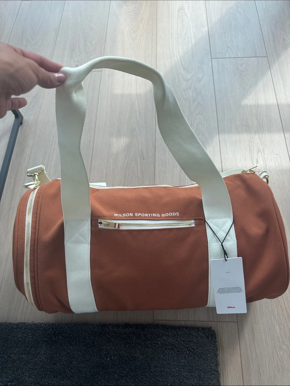 NWT Wilson two a day duffel